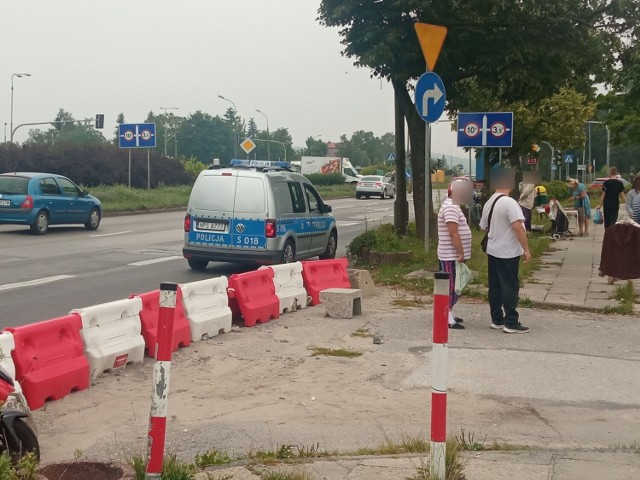 We wtorek na kieleckich bazarach interweniowała policja. Więcej na kolejnych zdjęciach