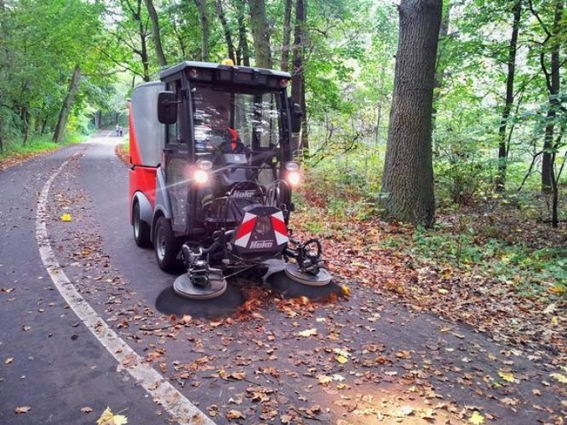 Ścieżka wokół Arkonki jest już uprzątnięta i będzie sprzątana ...