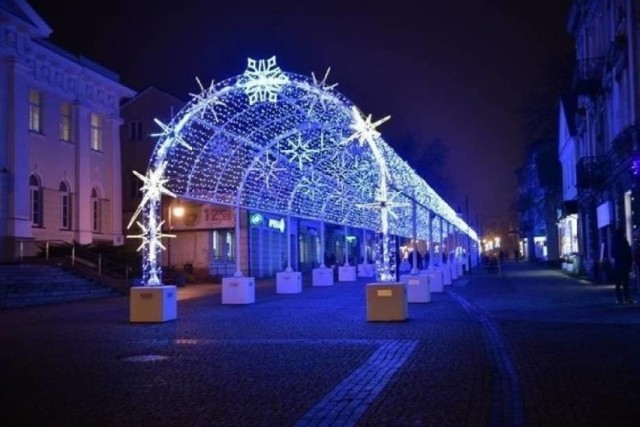 Jedną z atrakcji w Radomiu jest tunel świetlny.