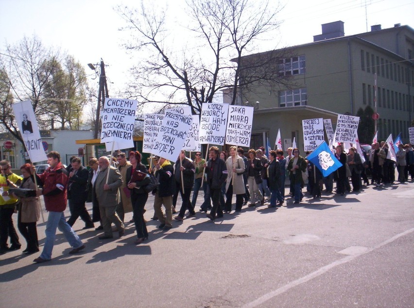 Do marszu dołączyli także mieszkańcy powiatu. fot. Michał...