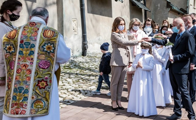 Maj 2021. Olkusz. Pierwsza Komunia Święta