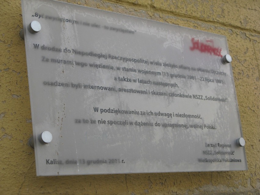W Kaliszu upamiętniono ofiary stanu wojennego