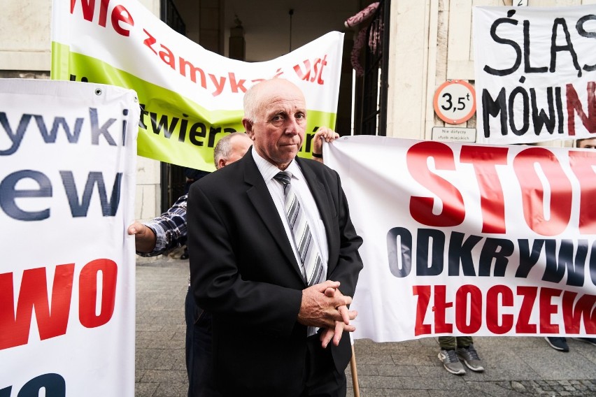 Mieszkańcy naszego regionu protestowali przeciwko "specustawie węglowej"[FOTO, WIDEO]