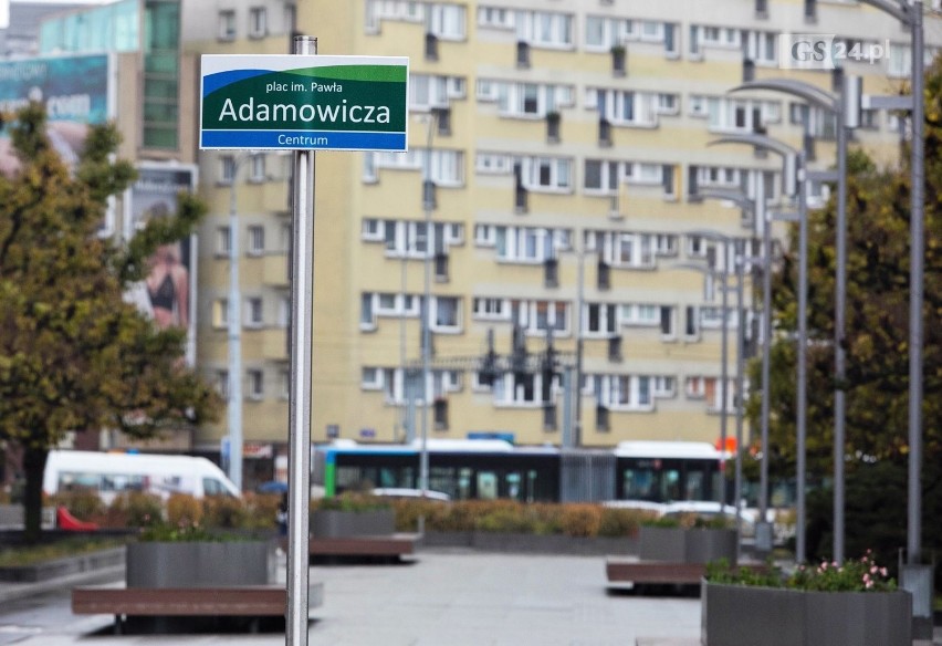 Plac Adamowicza w Szczecinie