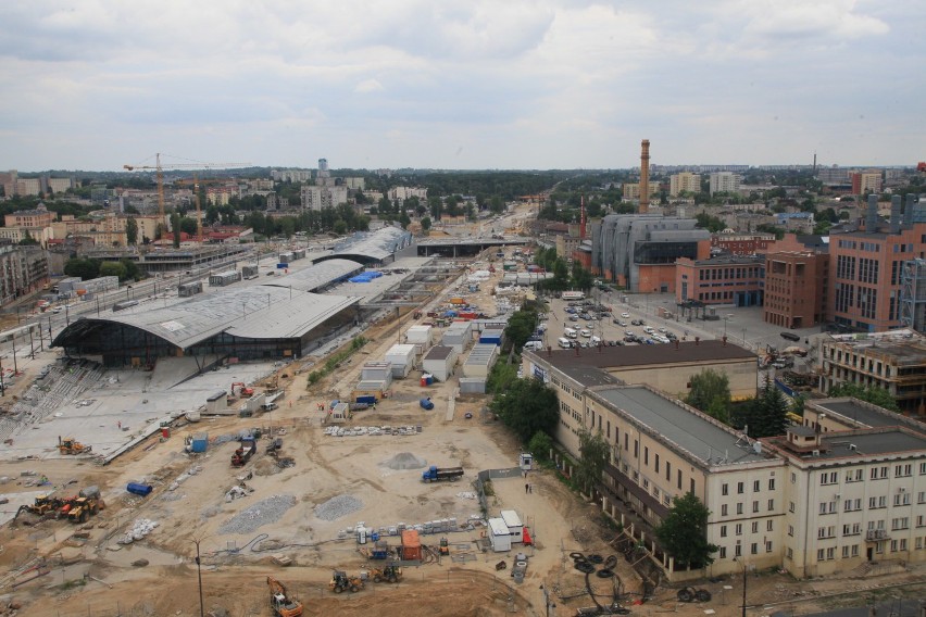 Dworzec Łódź Fabryczna - czerwiec 2016