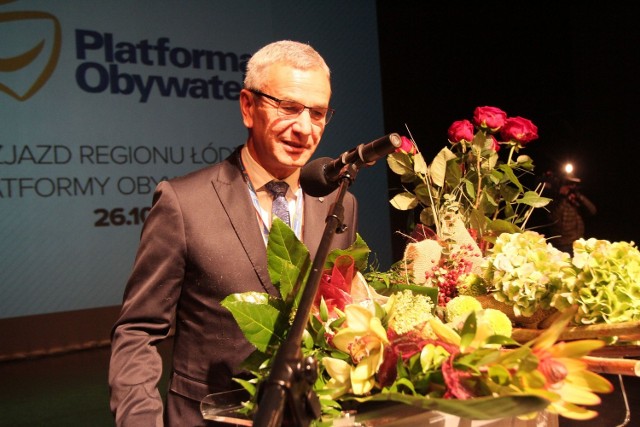 Andrzej Biernat ponownie został szefem łódzkiego okręgu Platformy Obywatelskiej
