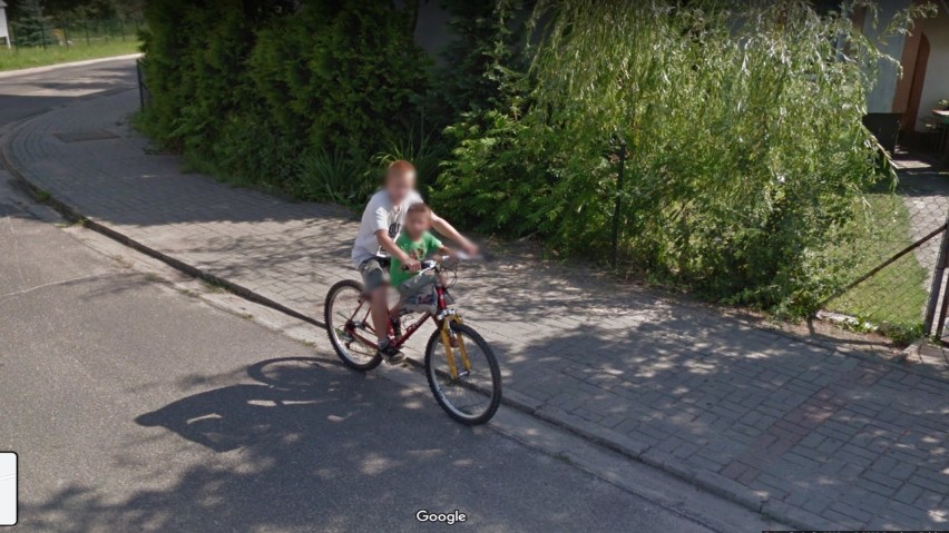 Google Street View w gminie Maszewo. Kamery Google złapały...