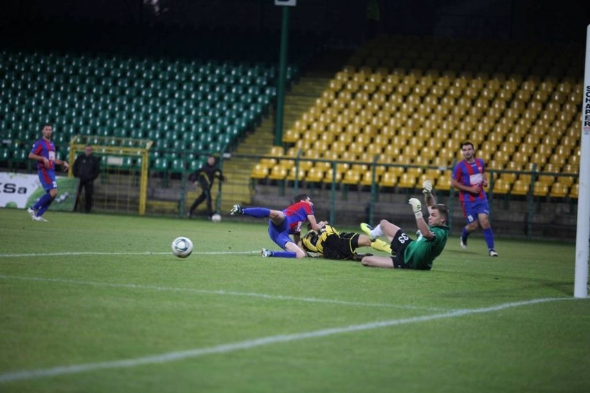 GKS Katowice - Polonia Bytom 4:2 [ZDJĘCIA]. Hat trick Pitrego w niecały kwadrans!