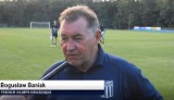 Trener Bogusław Baniak po meczu Unia Solec Kujawski - Olimpia Grudziądz [wideo]