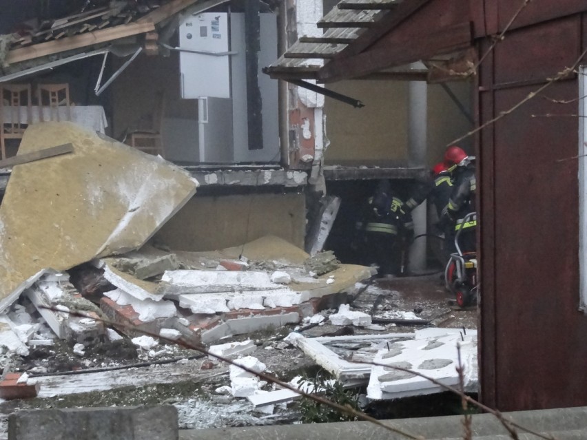 Wybuch pieca na Obornickiej. Trzy osoby zostały ranne
