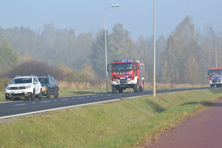 Wypadek autokaru z młodzieżą w Zawierciu. Spokojnie, to tylko ćwiczenia [ZDJĘCIA]