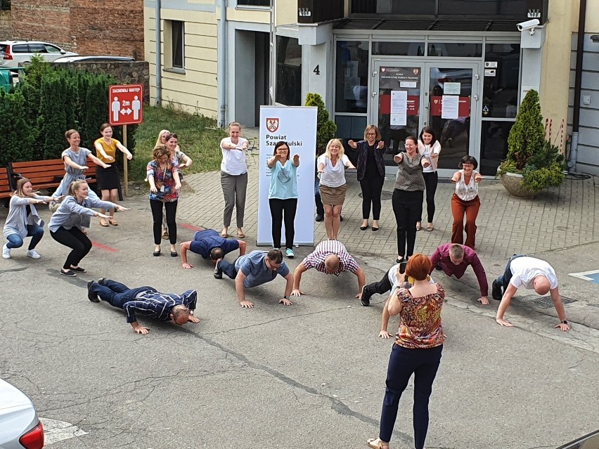 Szamotuły. #GaszynChallenge wykonany również przez Starostwo Powiatowe w Szamotułach!