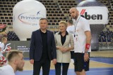 Andrzej Duda z małżonką na otwarciu Marcin Gortat Camp w Atlas Arenie w Łodzi [ZDJĘCIA]