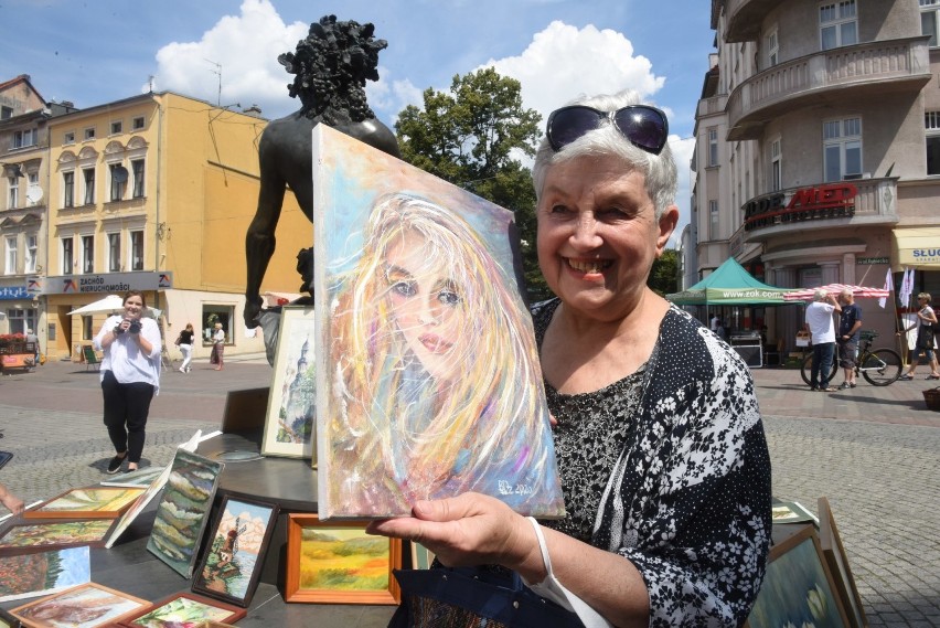 Barbara Dzięcielewska jest pełna optymizmu i tą radością...