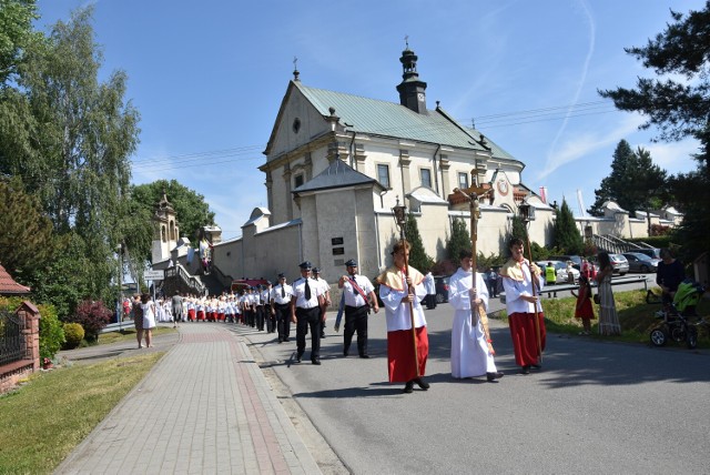 Sanktuarium w Kobylance, procesja Bożego Ciała, 16 czerwca 2022