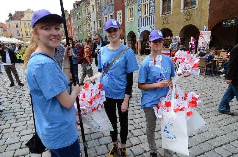 Poznań - Happening w ramach obchodów Światowego Dnia Wiatru [ZDJĘCIA]