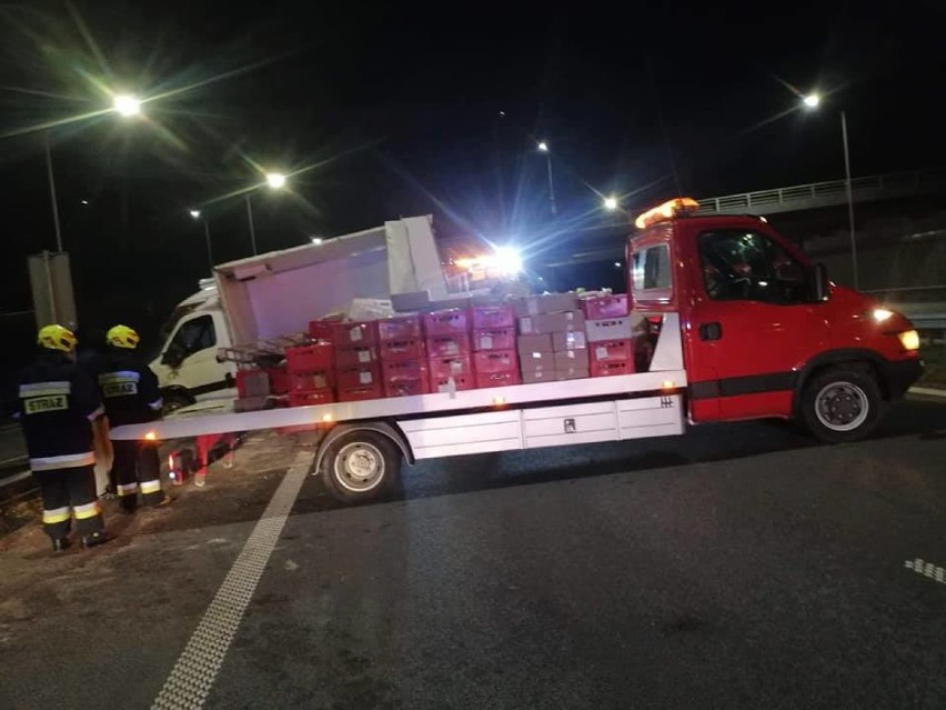 Nowy Dwór Gdański: wypadek na drodze S7. Jedna osoba poszkodowana