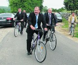 Ścieżka rowerowa w gminie Niegowa. Wiedzie przez Mirów, Bobolice, Niegowę, Moczydło i Łutowiec