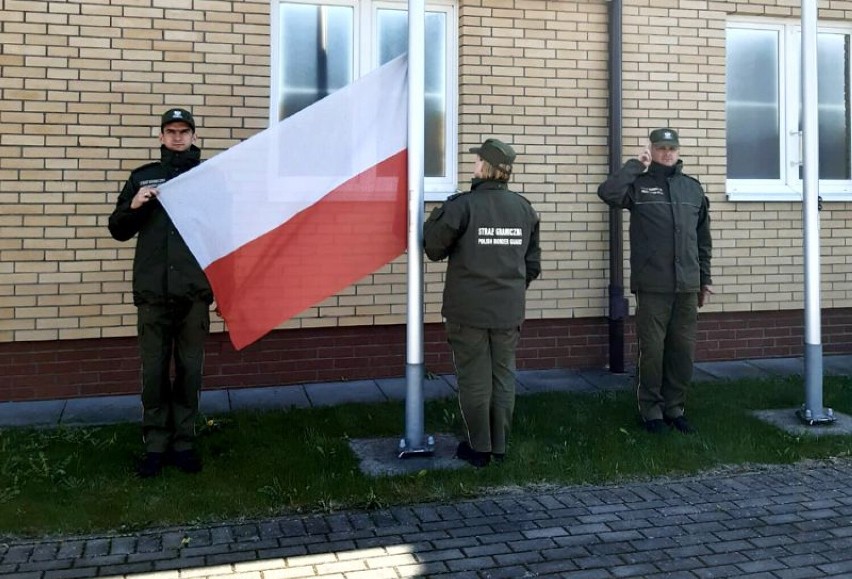 Region. Strażnicy graniczni uczcili święto polskiej flagi