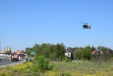 Pomiędzy Międzychodem a Bielskiem lądował helikopter Lotniczego Pogotowia Ratunkowego. Dziecku pomogli jednak międzychodzcy ratownicy