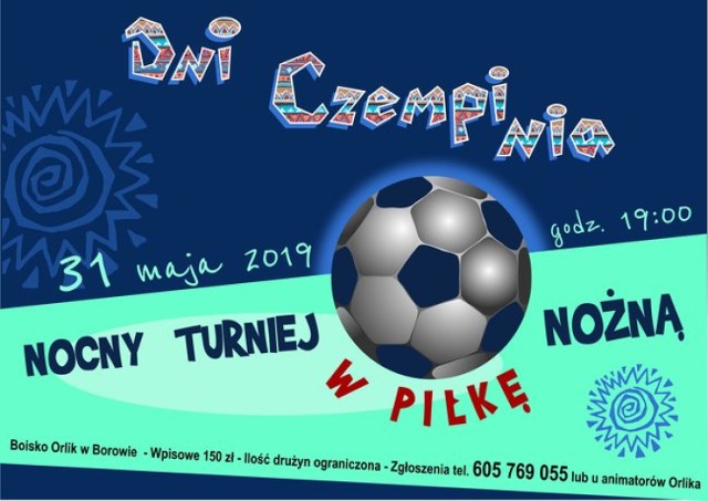 Nocny turniej piłki nożnej odbędzie się w Czempiniu w piątek 31 maja