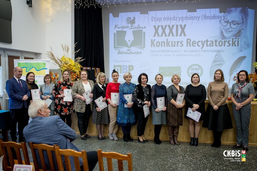 Finał konkursu „Kurpie Zielone w literaturze” w Lelisie. 25.10.2022. Zdjęcia, wyniki