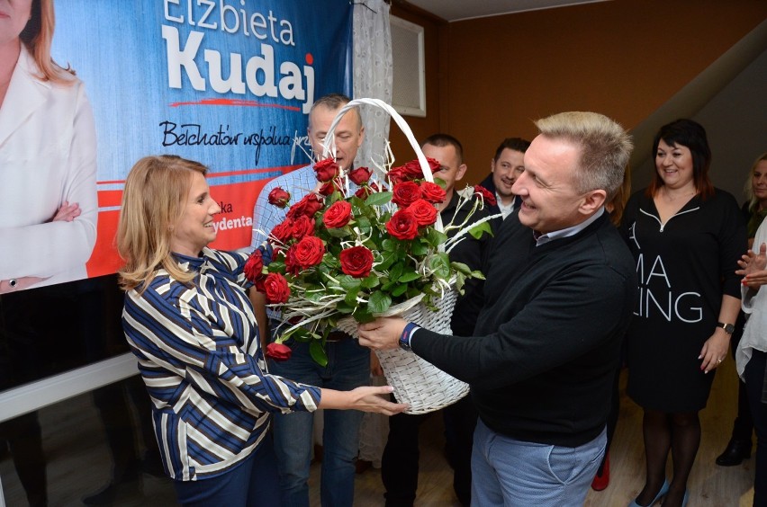 Wybory 2018 w Bełchatowie. Sztab wyborczy Elżbiety Kudaj [ZDJĘCIA]