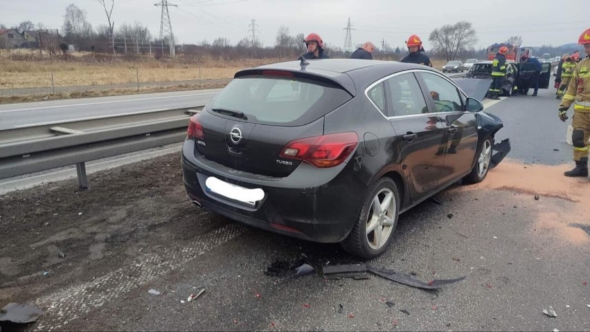 Kraków. Karambol na A4. Występują duże utrudnienia w ruchu