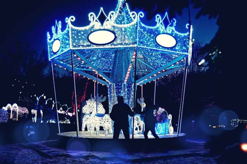 Podczas ferii zimowych wszystkie atrakcje Parku Miliona Świateł w Zabrzu za darmo!