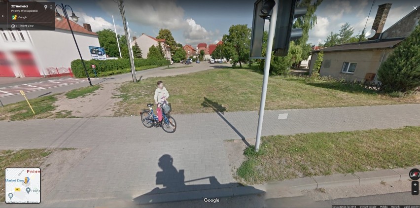 Pniewy w Google Street View. Jak zmieniło się miasto? Kogo przyłapały kamery Google?