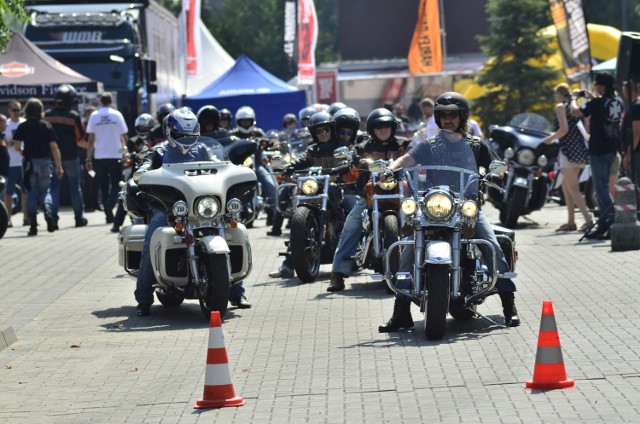 Harley on Tour 2014 w Poznaniu: Dosiadają legendarnych motocykli [ZDJĘCIA]