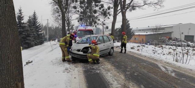 Wypadek na ul. Łunawskiej w Chełmnie