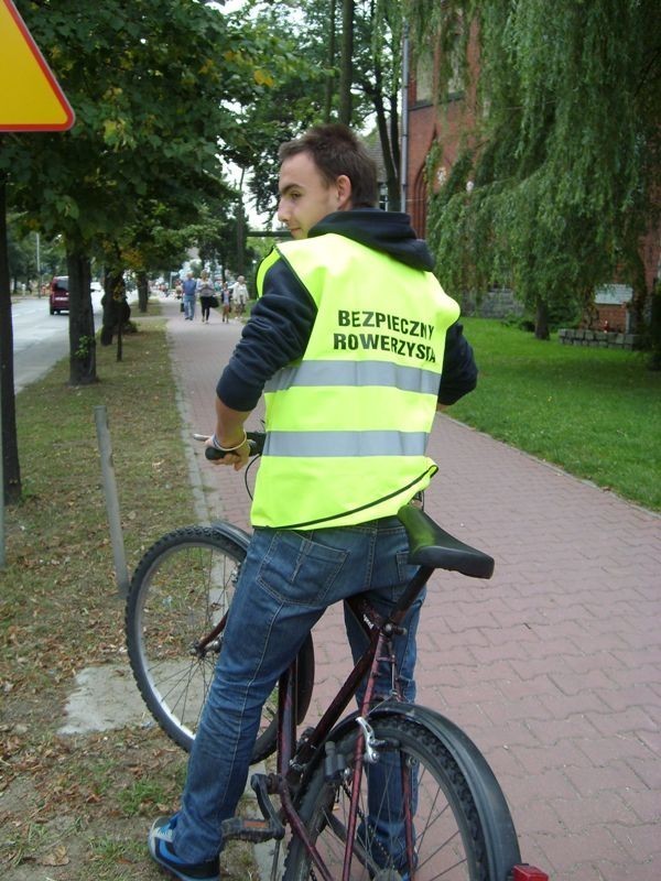 Akcja "Bezpieczny rowerzysta" w Rogoźnie