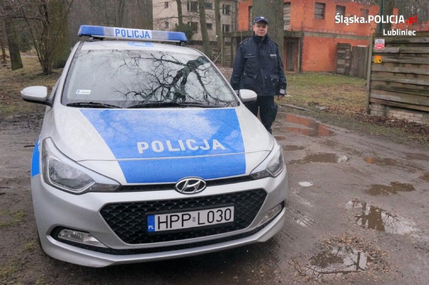 Policja przypomina o zakazie wjazdu na teren Parku Leśnego w Lublińcu