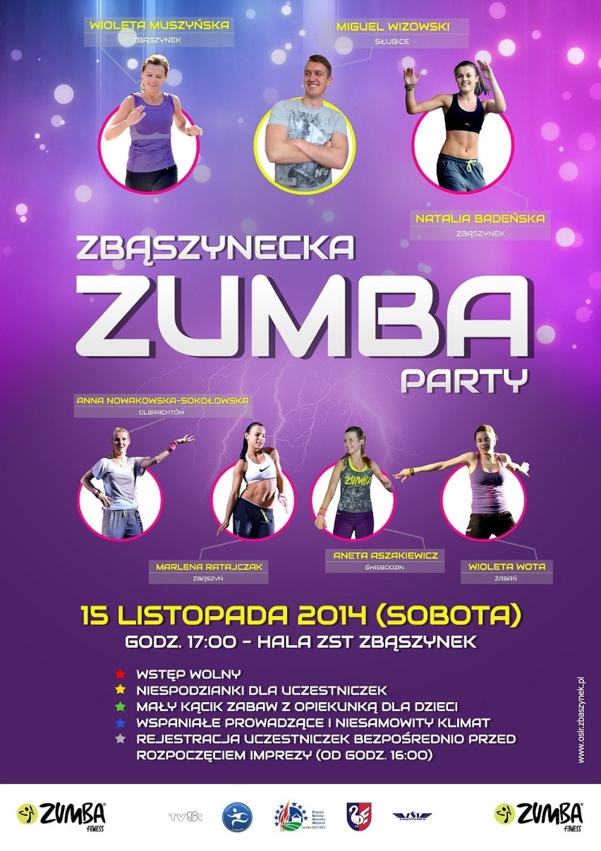 Zumba w Zbąszynku. Zbąszynecka Zumba Party 2014 [ZDJĘCIA]