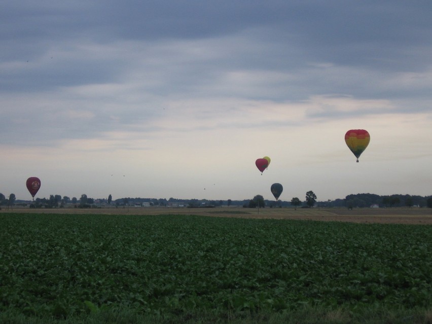 Ranny lot balonów. Fot. Judyta Rykowska