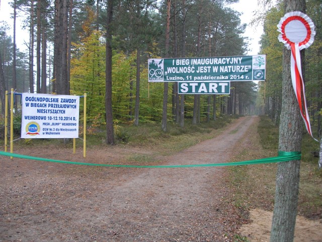 Otwarcie ścieżki biegowej w Luzinie