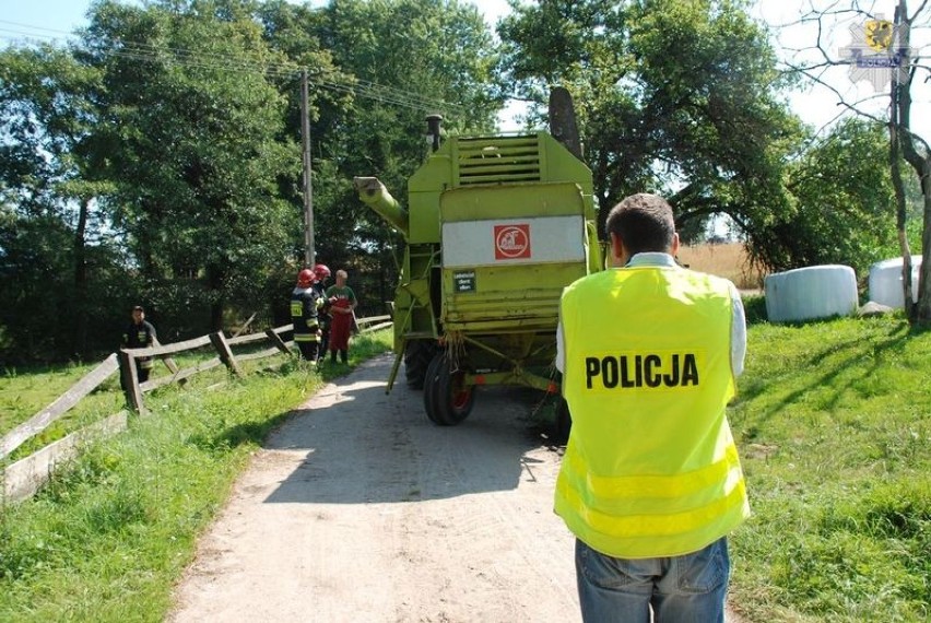 Policja Wejherowo: Wypadek w Łebieńskiej Hucie
