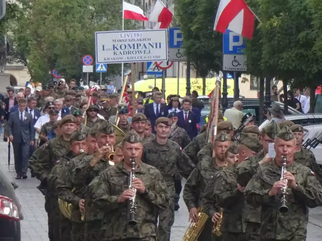 Marsz Szlakiem Pierwszej Kompanii Kadrowej w 2019 roku.