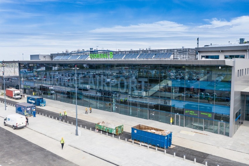 Nowy terminal B - dla lotów w strefie Schengen w czerwcu...