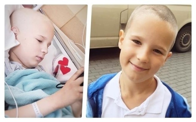 Kacper Teszner z Włocławka ma 10 lat. Chłopiec walczy z nowotworem. Szansę na wyleczenie daje mu lekarz ze Stanów Zjednoczonych. Potrzeba 4 mln zł