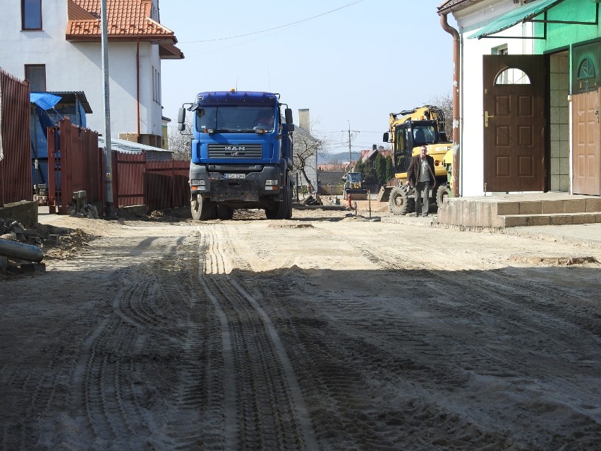 Budowa ulicy Putry rozpoczęła się kilka dni temu