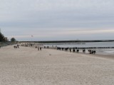 Poświąteczny spacer po plaży i molo w Kołobrzegu [NOWE ZDJĘCIA]