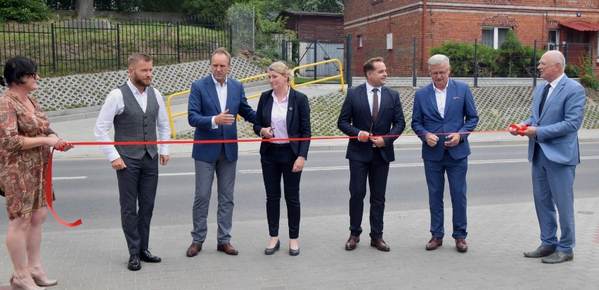 Malbork-Grzymała. Przebudowa drogi wojewódzkiej 515 zakończona. Wstęga symbolicznie przecięta [ZDJĘCIA]