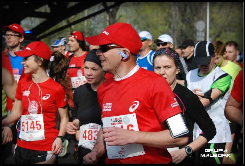 Malborczycy biegli w Orlen Warsaw Marathon. Relacja Grupy Malbork