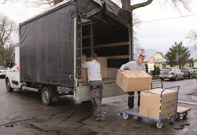 Dary od Zakonu Joannitów dotarły do kwidzyńskiego Domu Pomocy Społecznej. Wśród nich znalazły się również materiały, które trafią następnie do ukraińskiego Baru