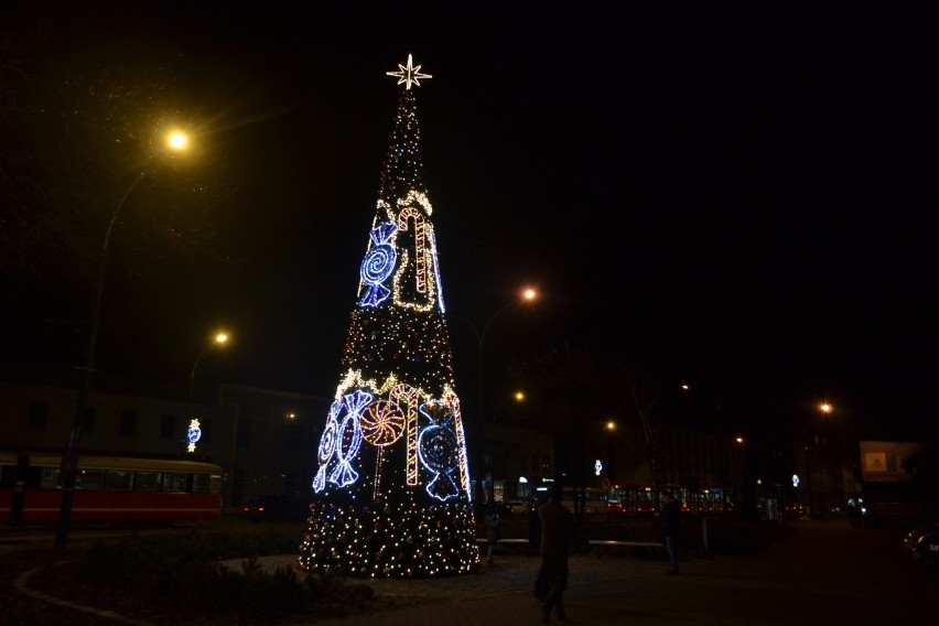 Ozdoby świąteczne w Sosnowcu. Podobają się? ZDJĘCIA