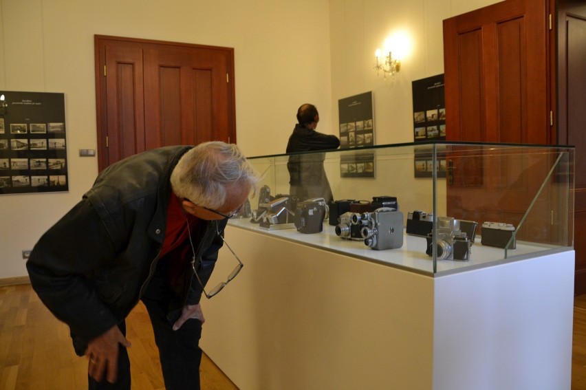 Wystawa aparatów na zamku w Raciborzu