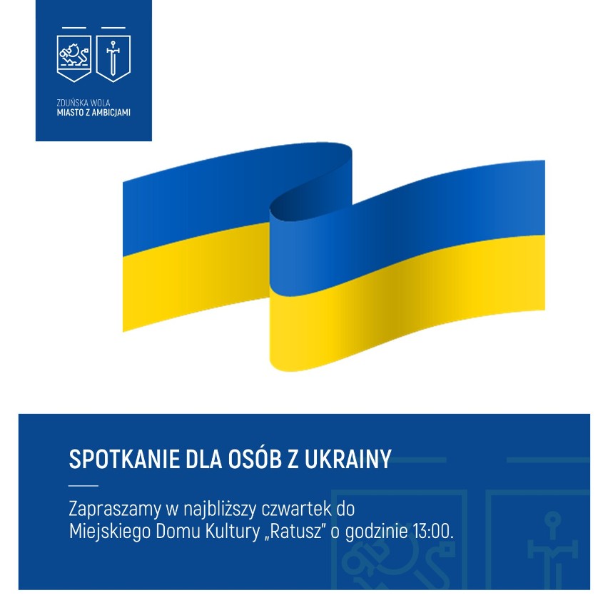 Porady dla uchodźców z Ukrainy 31 marca w Zduńskiej Woli