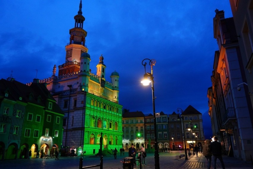 Poznańskie budynki były jednymi z wielu na całym świecie,...